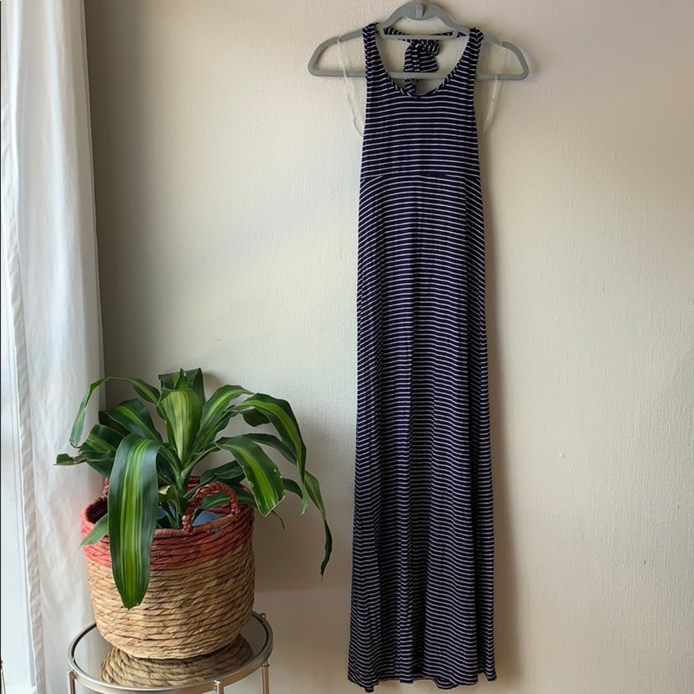 GAP - Striped Maxi Dress